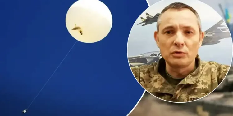 Zagrożenie z nieba: Ignat ujawnił plan wroga dotyczący wystrzelenia balonów