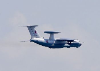 Vіd zlotu do vibuhu. Na Białorusi pojawiło się nagranie z ataku drona na samolot A-50