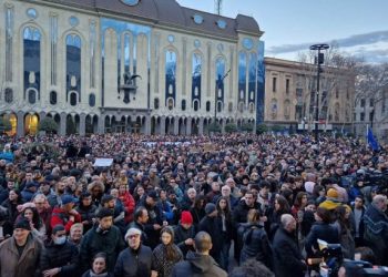 W Gruzji rozpoczął się „Majdan”: nawet po uchyleniu skandalicznej ustawy opozycja zapowiada nowe protesty