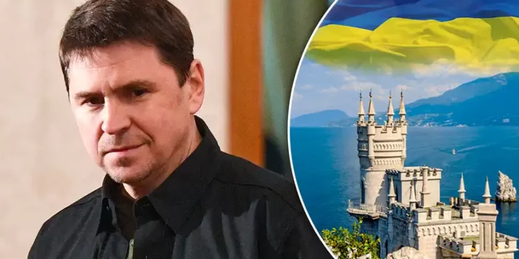 Podoliak zapowiada gorący i bardzo gorący sezon na Krymie w 2023 roku