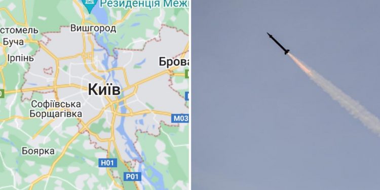 Na Ukrainie alarm powietrzny na dużą skalę: Federacja Rosyjska potężnie uderzyła w Kijów