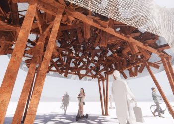 Temple of the Hedgehog: Ukraine pokaże niesamowitą instalację na festiwalu Burning Man