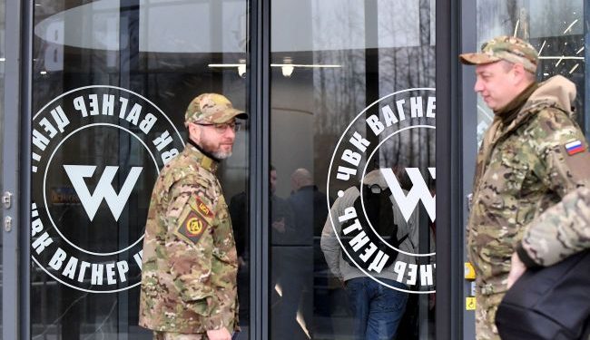 Film z kolonii PVK „Wagnera” pojawił się nad Merezą na jednej z autostrad Białorusi