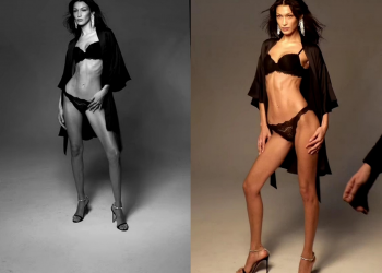 Bella Hadid chwali się olśniewającą figurą w bieliźnie Victoria's Secret