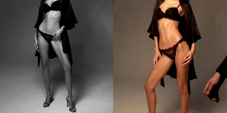 Bella Hadid chwali się olśniewającą figurą w bieliźnie Victoria's Secret