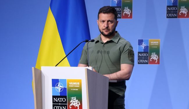 Zełenski rozmawiał z prezydentem Europy w sprawie członkostwa Ukrainy w UE