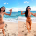 Oszałamiająca Nicole Scherzinger uderzała w uwodzicielskie formy w kostiumie kąpielowym