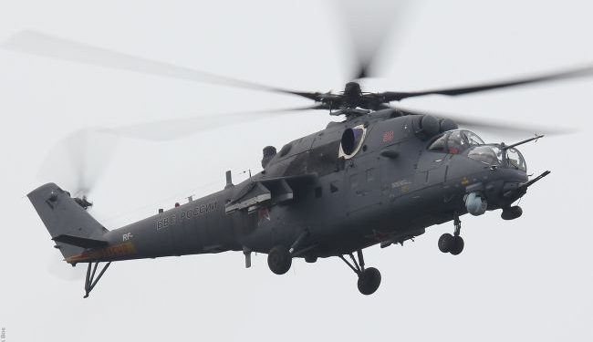 Rosja przekazała Białorusi partię śmigłowców Mi-35