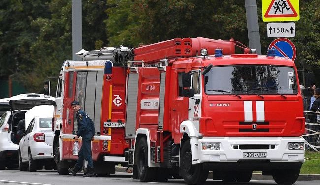 W rosyjskiej Tule świeciły ciężkie wibuchy, część lokalu pozostała bez światła