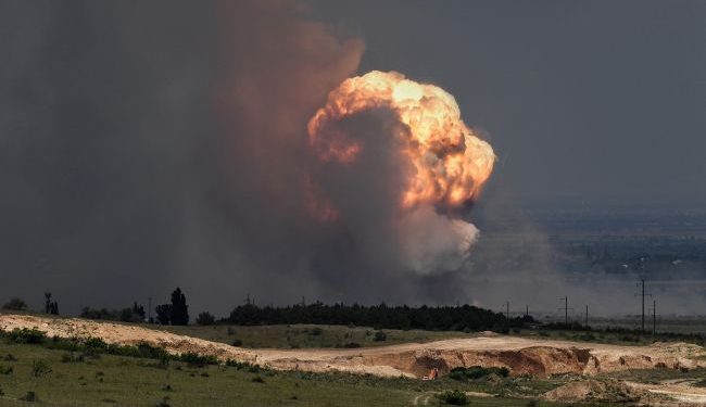 Vibukhas uśpił zajętego przez czas Krima
