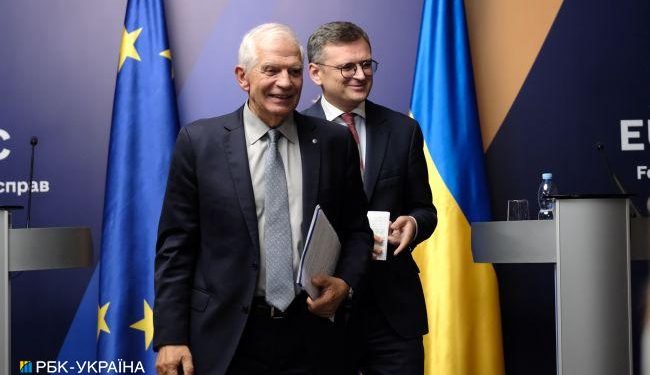 Kuleba i Borrell podnosili możliwość częściowego członkostwa Ukrainy w UE