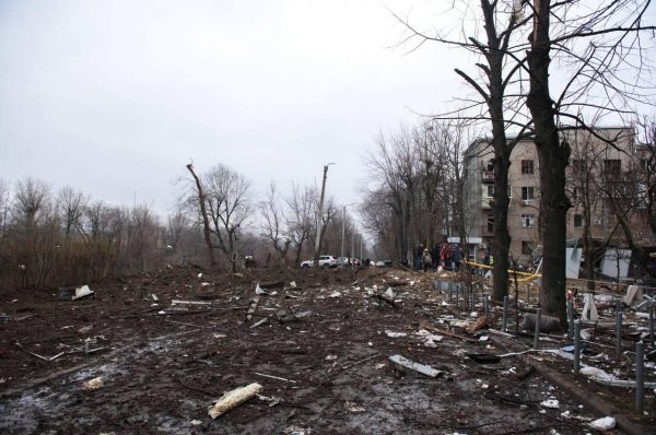 Wróg uderzył w Charków. 50 osób zostało rannych, jedna osoba zmarła (ona </p>
<p><p><img title=