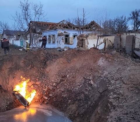 Około 20 domów bez dachów jest zmarła osoba: burmistrz Nikołajewa i szef OVA poinformowali o konsekwencjach ataku na miasto”></img></p>
<p>Przypomnijmy, że 6 lutego Siły Zbrojne Rosji uderzyły w Manganiec w obwodzie dniepropietrowskim z dronem kamikadze. Szef OVA poinformował o konsekwencjach ataku i pokazał materiał filmowy przedstawiający zniszczenia.</p>
<p><!--noindex--></p>
<p><a rel=