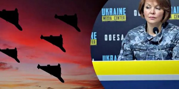 Atak „Shahedami” 8 marca: Gumenyuk ujawnił szczegóły eliminacji wrogich UAV w obwodach Ukrainy