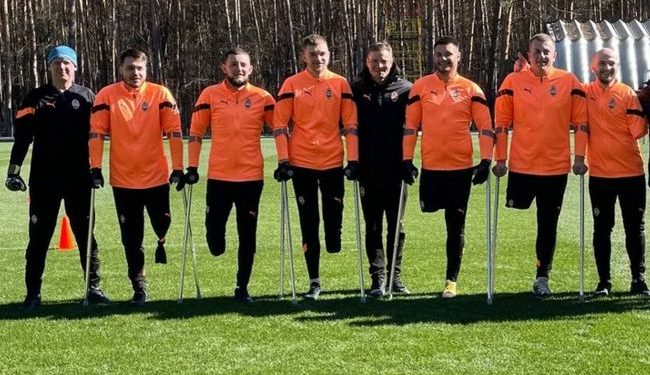 Weterani po amputacjach planują wiosną rozegrać swoje pierwsze mecze dla Szachtara.