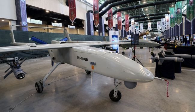 Brytyjski wywiad podał lokalizację irańskich dronów Mohajer-6 w Rosji