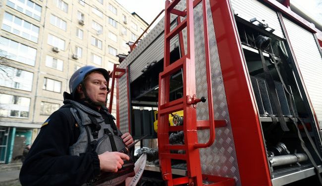 Armia rosyjska zaatakowała obiekt przemysłowy w pobliżu Zaporoża