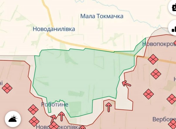 Gumenyuk mówił o sytuacji pod Rabotino, tłumacząc bezużyteczność nowej taktyki okupantów (mapa)