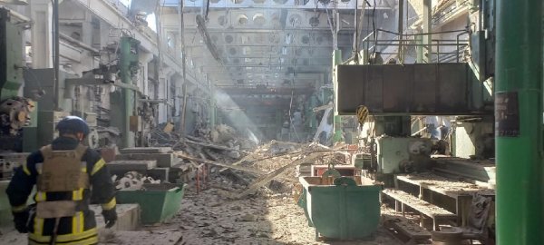 OVA pokazało materiał filmowy przedstawiający skutki nalotu na Sumy 12 kwietnia