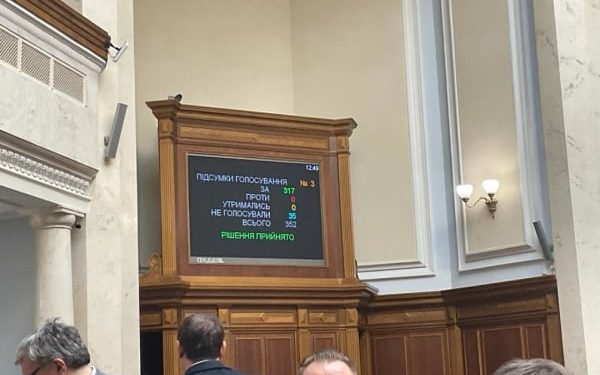Rada Najwyższa ratyfikowała umowę o wolnym handlu z Kanadą
