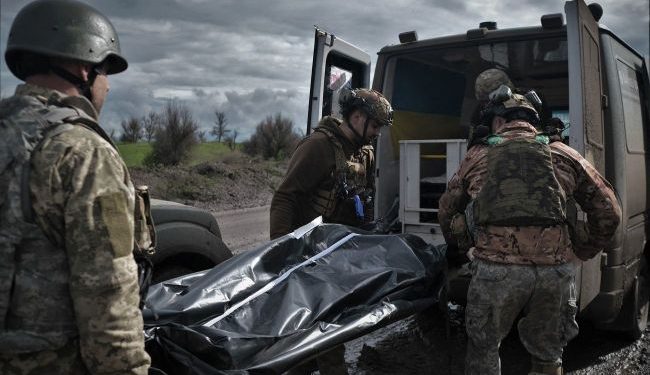 Ukraina została zawrócona przez ciała 212 poległych żołnierzy