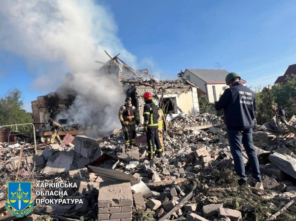 O konsekwencjach ostrzału Charkowa 10 maja poinformowano Prokuraturę Okręgową, podając liczbę ofiar (zdjęcie)