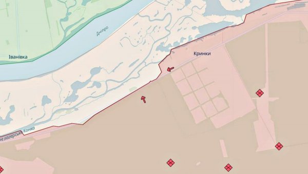 Południowe Siły Obronne zdementowały informacje o utracie kontroli nad Krynki (MAP)