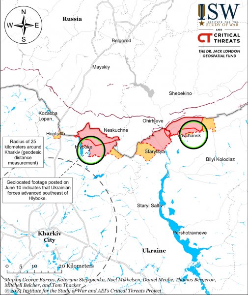 B ISW pokazało, gdzie w kierunku Charkowa Siłom Zbrojnym Ukrainy udało się odeprzeć okupantów (MAP)”></img></p>
<p>Fot. `8212; Understandingwar.org </p>
<p>Wcześniej pisaliśmy o fakcie, że Federacja Rosyjska rozmieściła oddziały zaporowe „Kadyrowitów” na północy obwodu charkowskiego w celu odstraszania dezerterów.</p>
<p><!--noindex--></p>
<p><a rel=