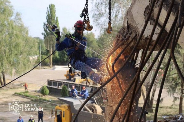 Ministerstwo Spraw Wewnętrznych poinformowało o wzroście liczby ofiar rosyjskiego strajku na Połtawie (FOTO)