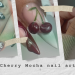 Burgundowy manicure jesienny 2024-2025: najpiękniejsze pomysły „Cherry Mocha”