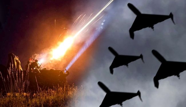 W pobliżu Sumy wibuchy ucichły, w okolicy odnotowano „Shahedi”.