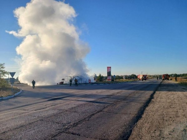  Balitsky zgłosił atak drona na stację benzynową w okupowanym Energodarze (FOTO)