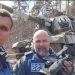 Ekipa filmowa Radia Liberty znalazła się pod ostrzałem w kierunku Bachmuta