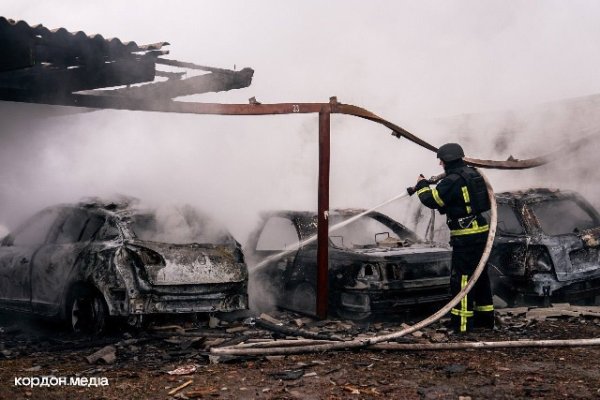 Okupanci uderzyli Sumy rakietą, O skutkach ataku poinformowała OVA (FOTO)