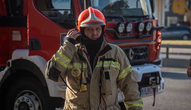 Kijów doznał kolejnego pożaru po Wibuchach