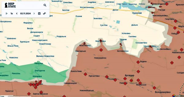 Armia Putina posunęła się naprzód w obwodach donieckim, zaporoskim i kurskim — DeepState (MAP)