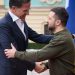 OPU podała szczegóły rozmowy telefonicznej Zełenskiego z Rutte