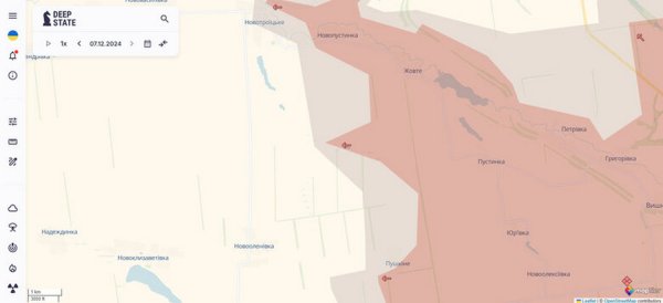 Najeźdźcom udało się przedostać w pobliże szeregu osad w obwodzie donieckim i w Toretsk — DeepState (MAP)