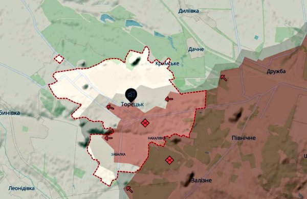 Oddziały Putina wkroczyły do Torecka i Kurakowa — DeepState (MAP)