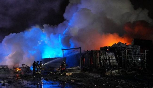 Rosyjski atak na Zaporoże: w OVA pokazano zdjęcia i filmy z nalotów