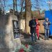 W Dnieprze, w miejscu pochówku oszpeconego żołnierza, odsłonięto nową tablicę pamiątkową poświęconą Wiaczesławowi Czornowiłowi