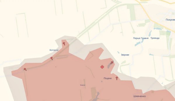 Armia Putina zbliżyła się do sześciu miejscowości w obwodzie donieckim (MAPA)