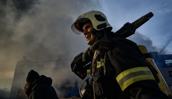 W Charkowie wyjaśniono skutki nocnych ataków dronów, nie ma ofiar