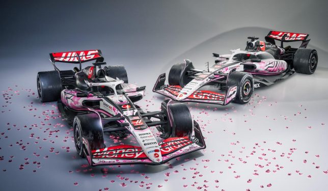 Samochody Haas będą miały specjalne malowanie w Japonii