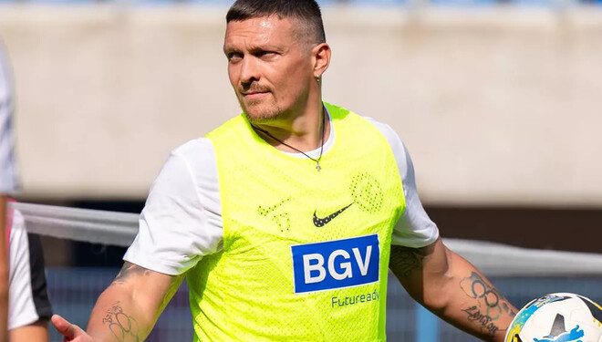 Były kapitan reprezentacji Ukrainy: Usyk mógł trafić do tego klubu za wysoką pensję