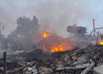 Ukraina odparła potężny atak powietrzny z użyciem 298 dronów