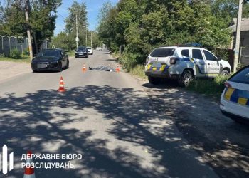 Sędzia na motocyklu śmiertelnie potrącił pieszego w Dnieprze