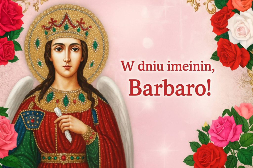 Kartki imieninowe dla Barbary