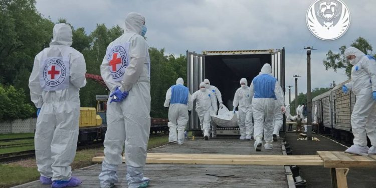 Do Ukrainy wróciły ciała zmarłych — trwa identyfikacja