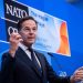 Rutte oświadczył, że droga Ukrainy do NATO jest nieodwracalna. Sojusz będzie kontynuował wsparcie, przeznaczając 35 miliardów euro na bieżący rok i wspierając pokojową przyszłość.